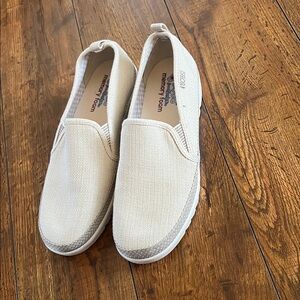 BOBS from Skechers Men's Beige Slip-On Loafers